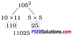 PSEB 8th Class Maths Solutions Chapter 6 Squares and Square Roots InText Questions 8