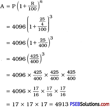 PSEB 8th Class Maths Solutions Chapter 8 Comparing Quantities Ex 8.3 19
