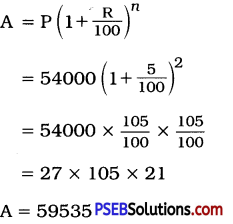 PSEB 8th Class Maths Solutions Chapter 8 Comparing Quantities Ex 8.3 21