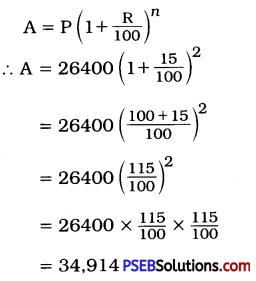 PSEB 8th Class Maths Solutions Chapter 8 Comparing Quantities Ex 8.3 6