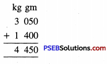 PSEB 4th Class Maths Solutions Chapter 5 Measurement Ex 5.7 4