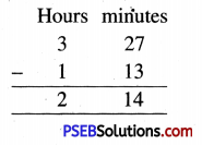 PSEB 4th Class Maths Solutions Chapter 6 Time Ex 6.3 3