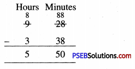 PSEB 4th Class Maths Solutions Chapter 6 Time Ex 6.3 6