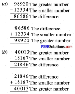 PSEB 5th Class Maths Solutions Chapter 2 Fundamental Operations On ...