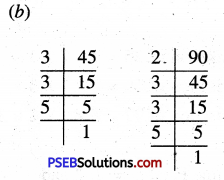 PSEB 5th Class Maths Solutions Chapter 3 HCF and LCM Ex 3.2 12