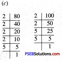 PSEB 5th Class Maths Solutions Chapter 3 HCF and LCM Ex 3.2 5
