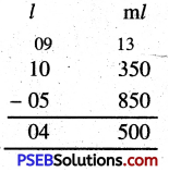 PSEB 5th Class Maths Solutions Chapter 6 Measurement Ex 6.4 8