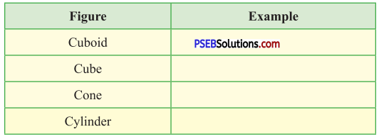 PSEB 5th Class Maths Solutions Chapter 7 Geometry Ex 7.5 1