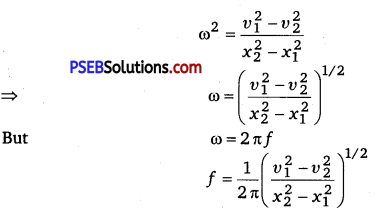 PSEB 11th Class Physics Important Questions Chapter 14 Oscillations 5