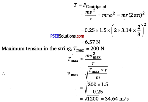 PSEB 11th Class Physics Solutions Chapter 5 Laws of Motion 9