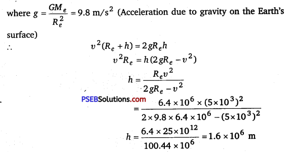 PSEB 11th Class Physics Solutions Chapter 8 Gravitation 11