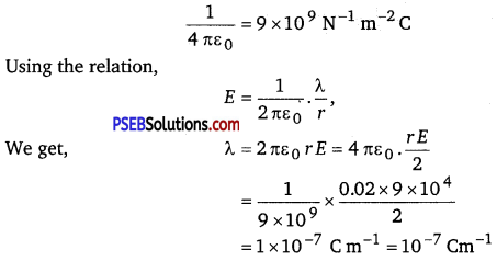 PSEB 12th Class Physics Solutions Chapter 1 Electric Charges and Fields 11