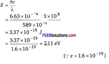 PSEB 12th Class Physics Solutions Chapter 11 Dual Nature of Radiation and Matter 1
