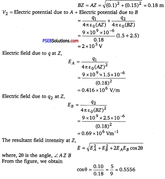 PSEB 12th Class Physics Solutions Chapter 2 Electrostatic Potential and Capacitance 15