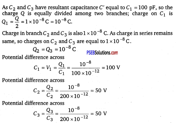 PSEB 12th Class Physics Solutions Chapter 2 Electrostatic Potential and Capacitance 38