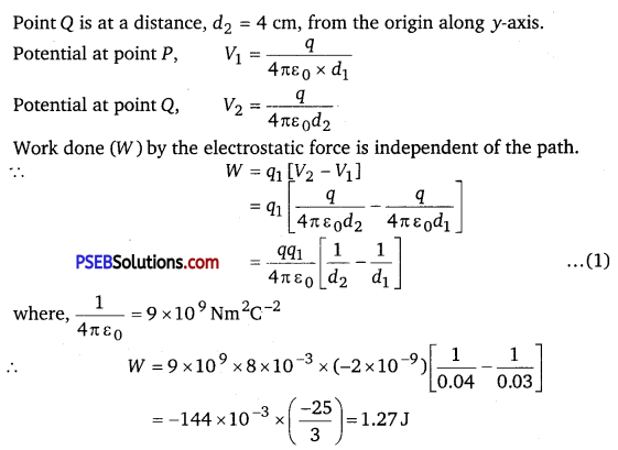PSEB 12th Class Physics Solutions Chapter 2 Electrostatic Potential and Capacitance 9