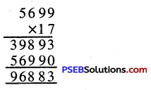 PSEB 5th Class Maths Solutions Chapter 2 ਸੰਖਿਆਵਾਂ ਉੱਪਰ ਮੁੱਢਲੀਆਂ ਕਿਰਿਆਵਾਂ Ex 2.6 1
