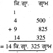 PSEB 5th Class Maths Solutions Chapter 6 ਮਾਪ Ex 6.4 2