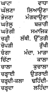 PSEB 5th Class Punjabi Grammar ਵਿਆਕਰਨ 34