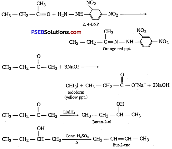 PSEB 12th Class Chemistry Important Questions Chapter 12 Aldehydes, Ketones and Carboxylic Acids 21