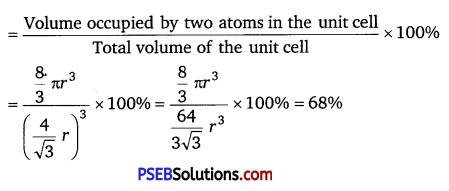 PSEB 12th Class Chemistry Solutions Chapter 1 The Solid State 7