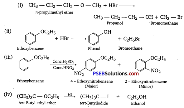 PSEB 12th Class Chemistry Solutions Chapter 11 Alcohols, Phenols and Ethers 91