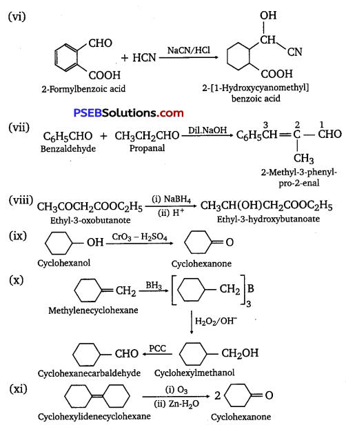 PSEB 12th Class Chemistry Solutions Chapter 12 Aldehydes, Ketones and Carboxylic Acids 56