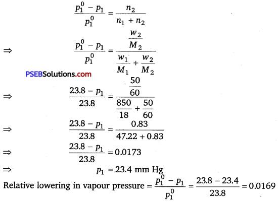PSEB 12th Class Chemistry Solutions Chapter 2 Solutions 36