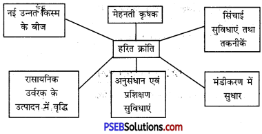 PSEB 7th Class Agriculture Solutions Chapter 1 हरित क्रांति 1