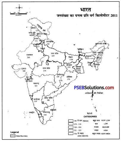 PSEB 9th Class SST Solutions Geography Chapter 6 जनसंख्या (3)